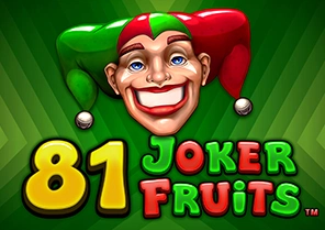 Spil 81 Joker Fruits for rigtige penge i vores online spillehal